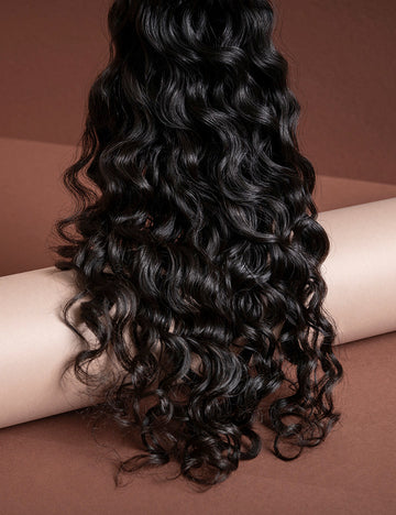 Natural curly Natural Brown